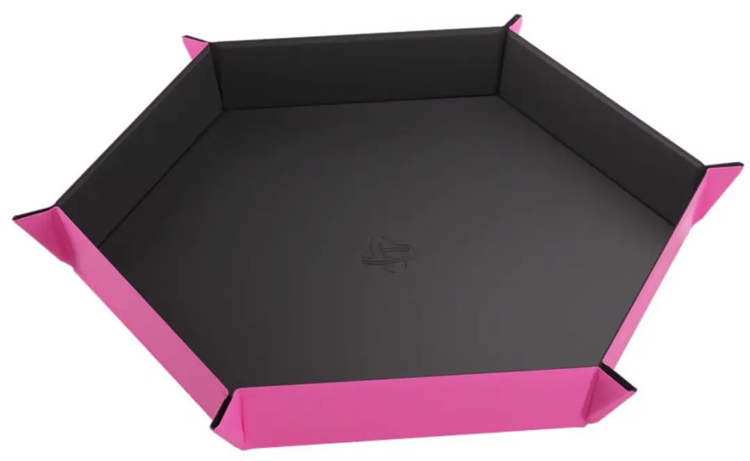 Gamegenic Dice Tray Magnetic Hexagonal GGS60061 - Roze