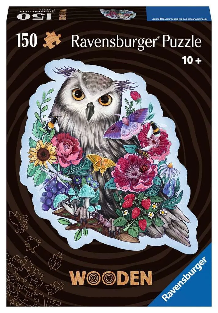 Ravensburger Houten Legpuzzel 150 Stuks Uil