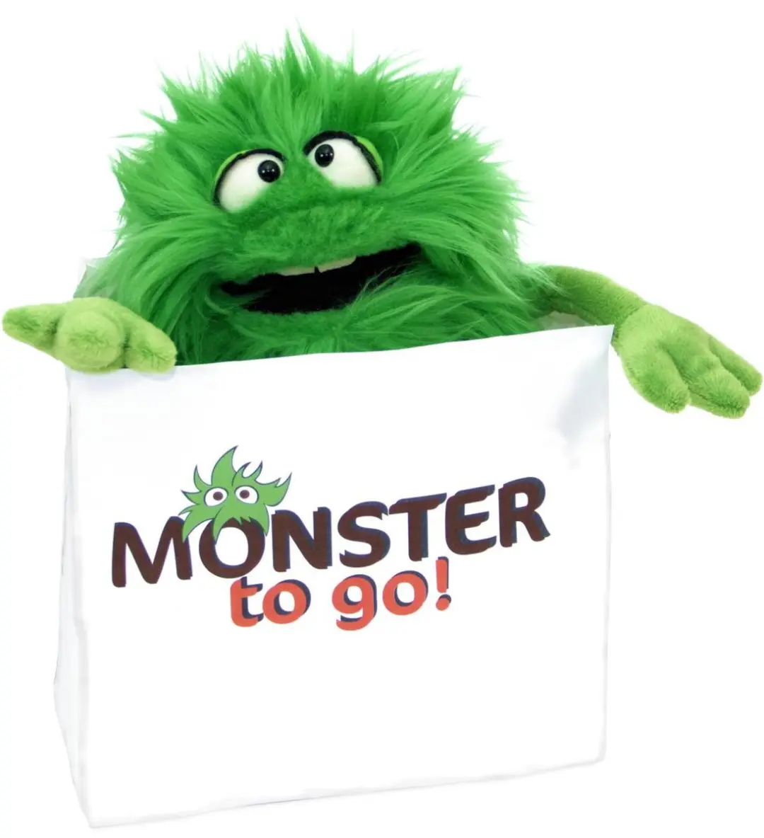Living Puppets Monster to go Schilck W763 - Groen