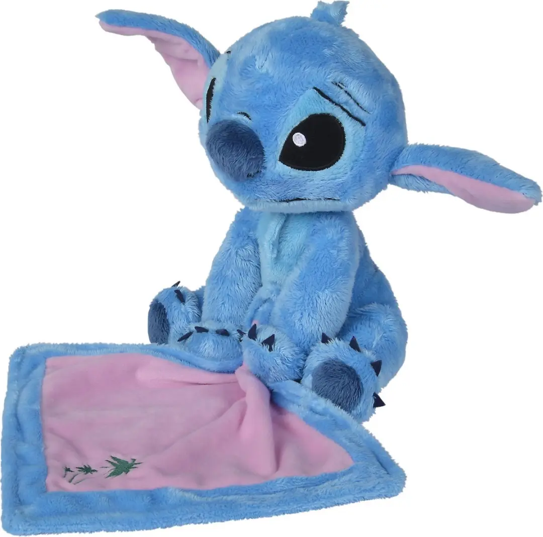 Simba Disney Lilo & Stitch Stitch Knuffeldoek 25cm - Blauw