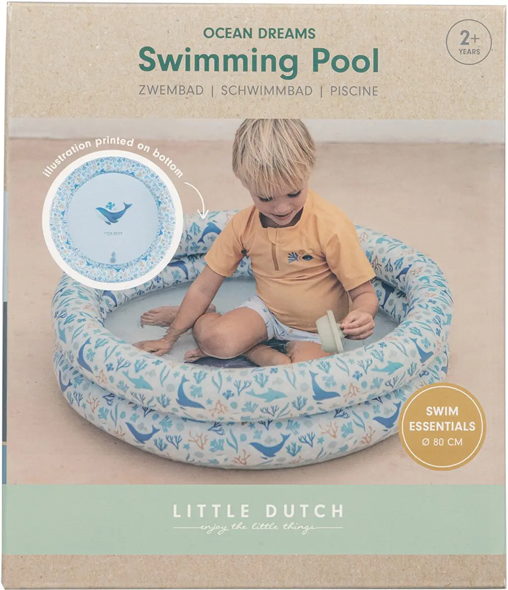Little Dutch Ocean Dreams Zwembad 150cm - Blauw