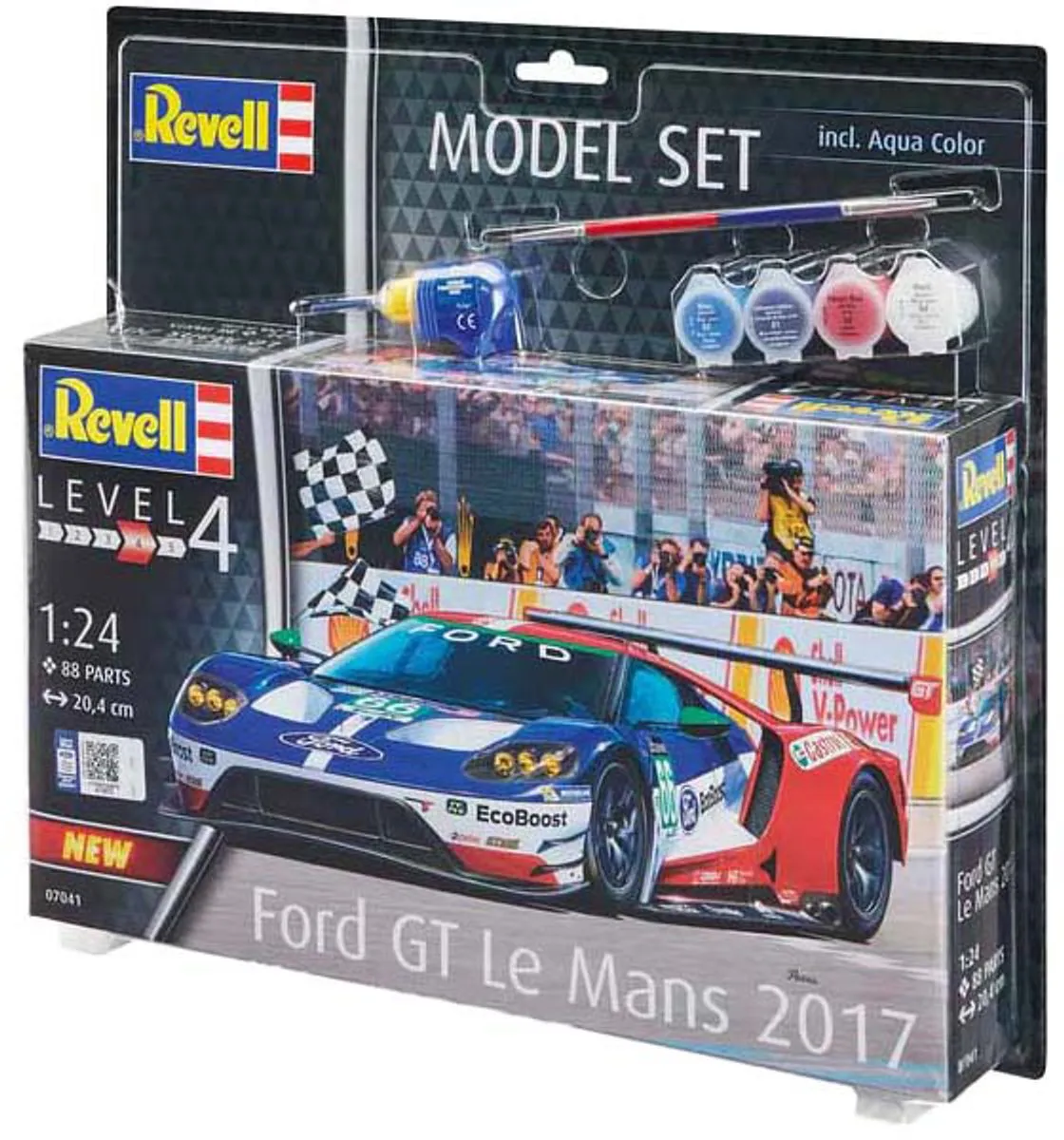 Revell 67041 Ford GT Le Mans 2017 Modelbouwpakket - 1:24 - 88 Onderdelen