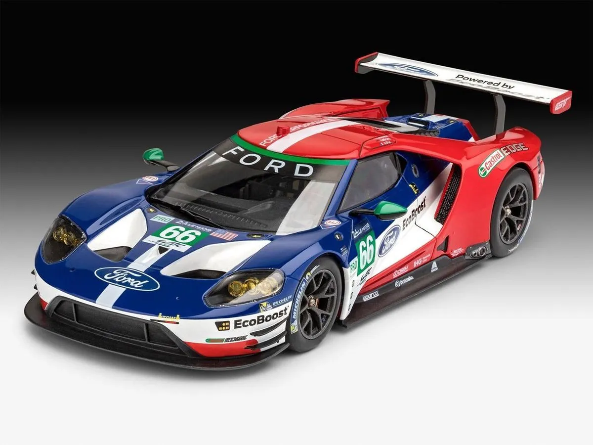 Revell 67041 Ford GT Le Mans 2017 Modelbouwpakket - 1:24 - 88 Onderdelen