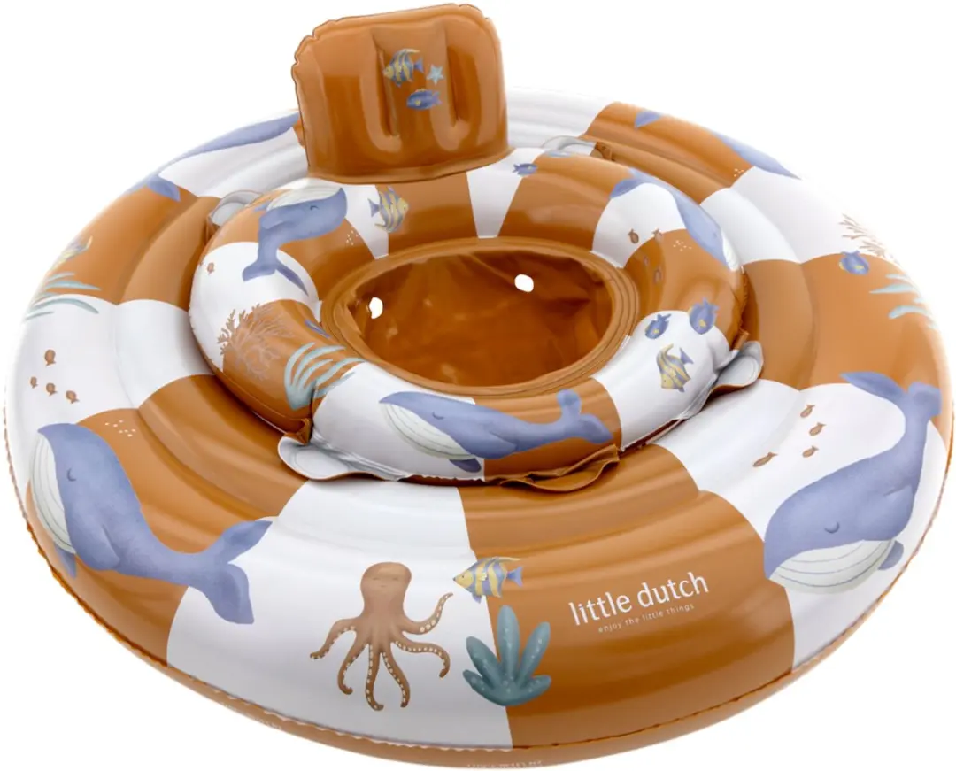 Little Dutch Babyzwemband Ocean World - Bruin