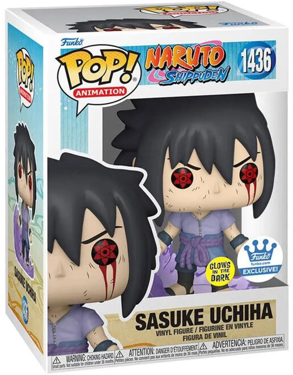 Funko Pop! Naruto Sasuke Amaterasu #1436 GITD
