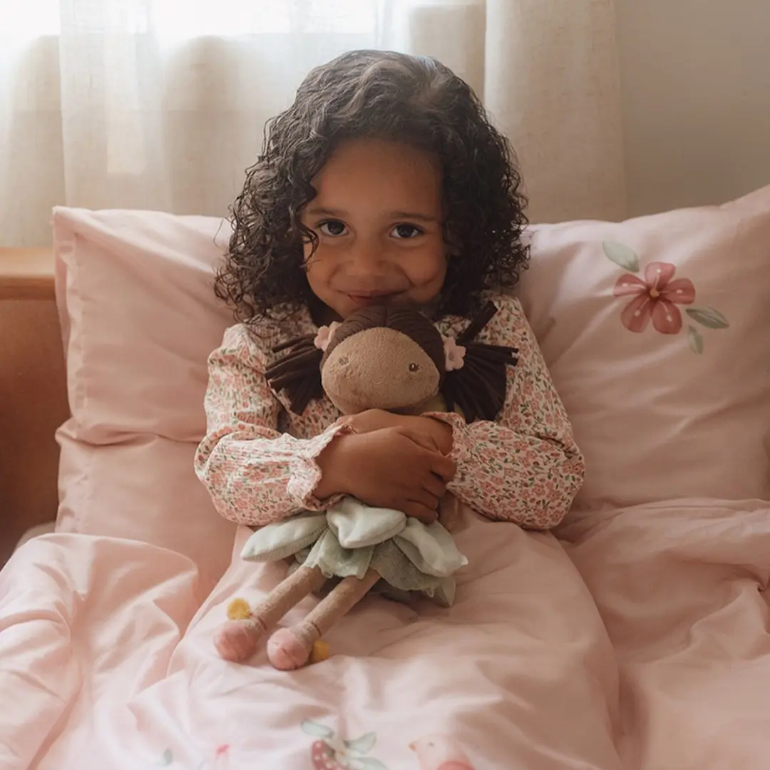 Little Dutch Knuffelpop Fairy Evi Roze