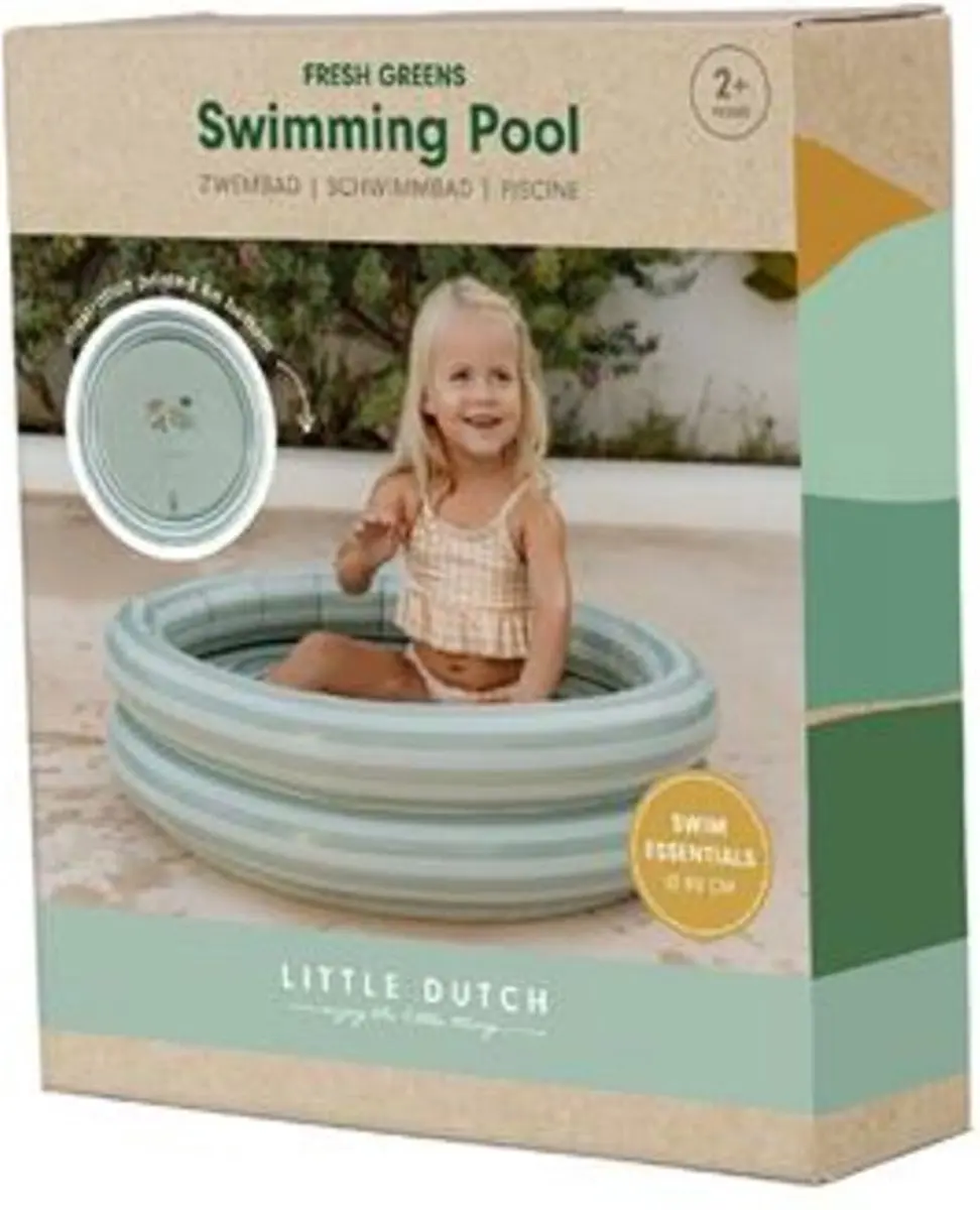 Little Dutch Zwembad Fresh Greens 80cm - 80L - afbeelding 6 van 6