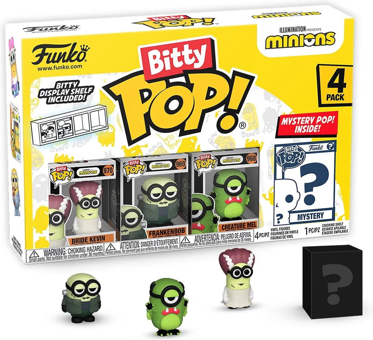 Funko Bitty Pop! 4-Pack Minions