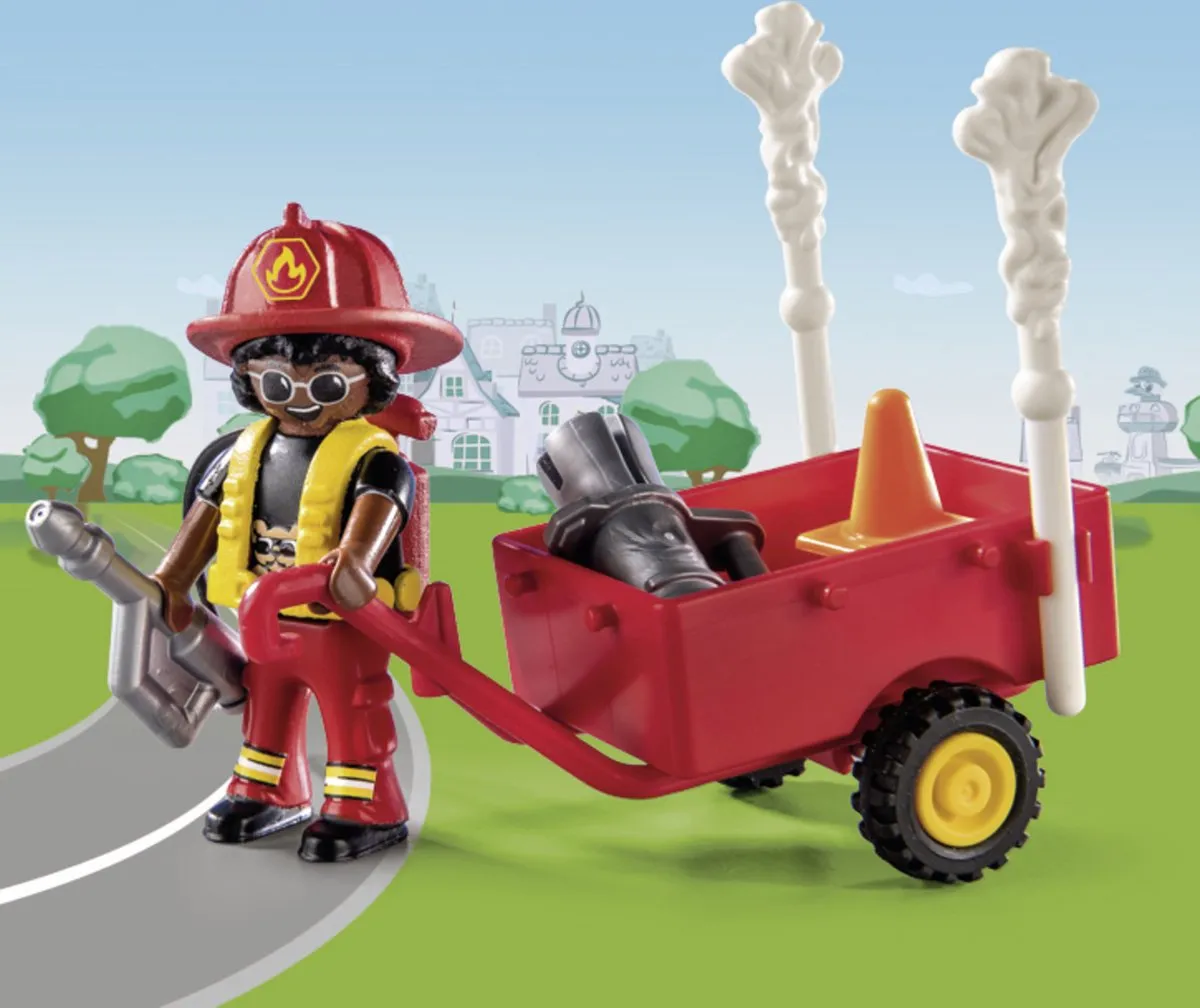 Playmobil Duck On Call Brandweeractie 70917 - Red de kat! - Multicolor