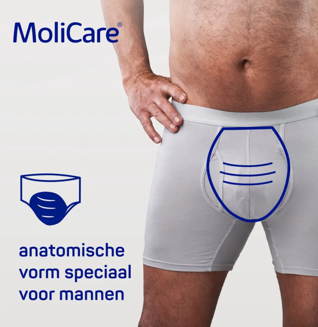 Hartmann Molicare Premium Men Pads 4 Druppels - 14 Stuks