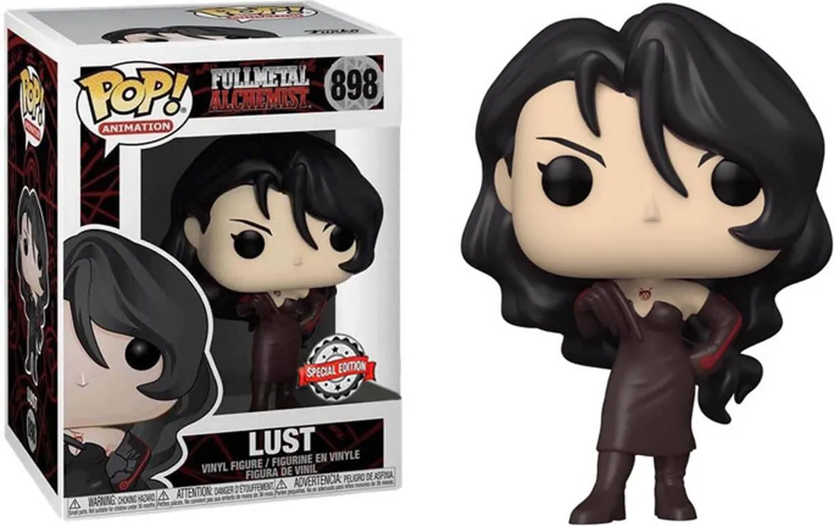 Funko Pop! Fullmetal Alchemist Lust #898