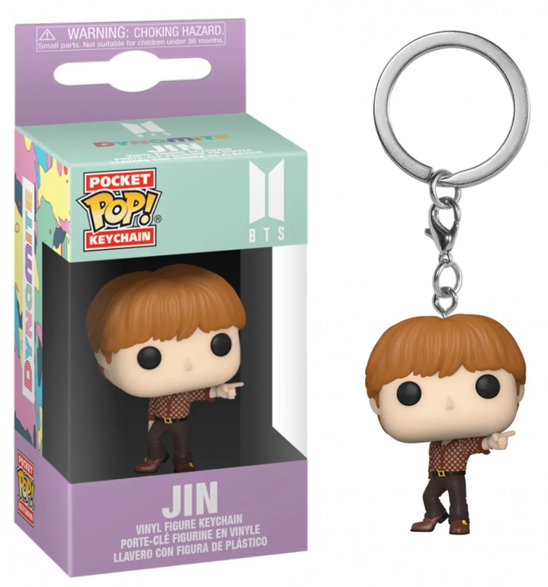 Funko Pop! Keychain BTS Jin Dynamite Exclusive 64471 - Multicolor