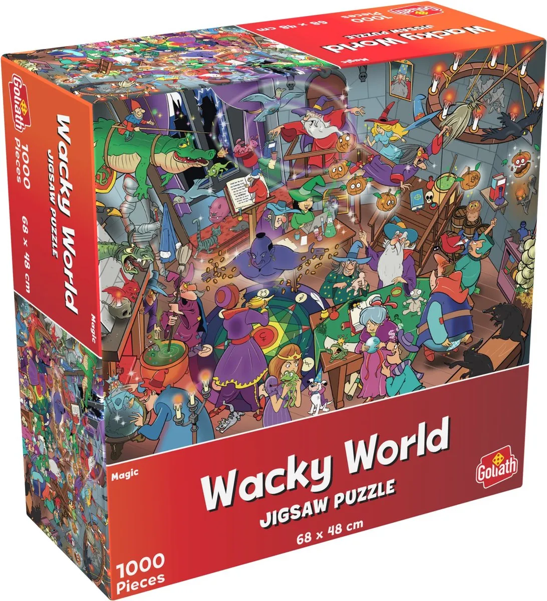 Goliath Wacky World Magic Puzzel 1000 Stuks