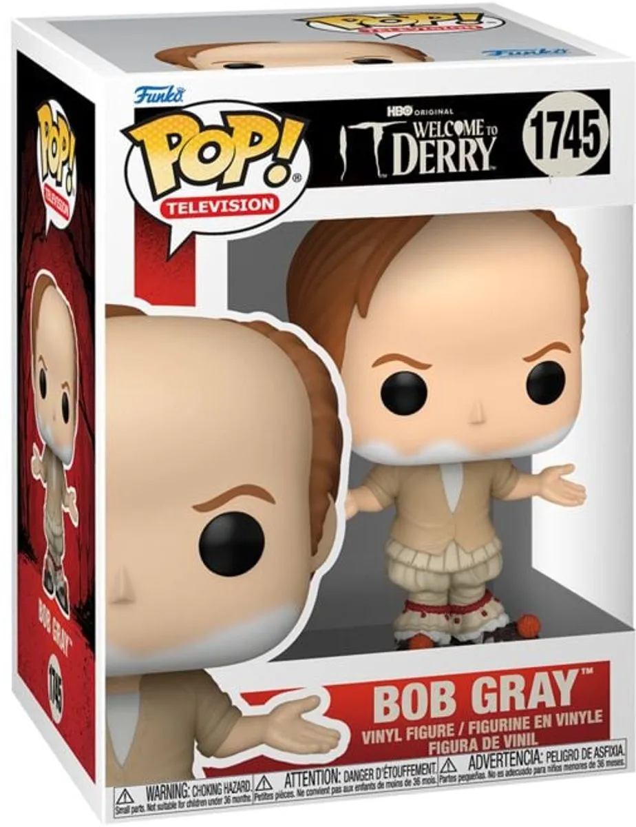Funko IT Welcome to Derry Bob Gray Pop! - 0889698866767