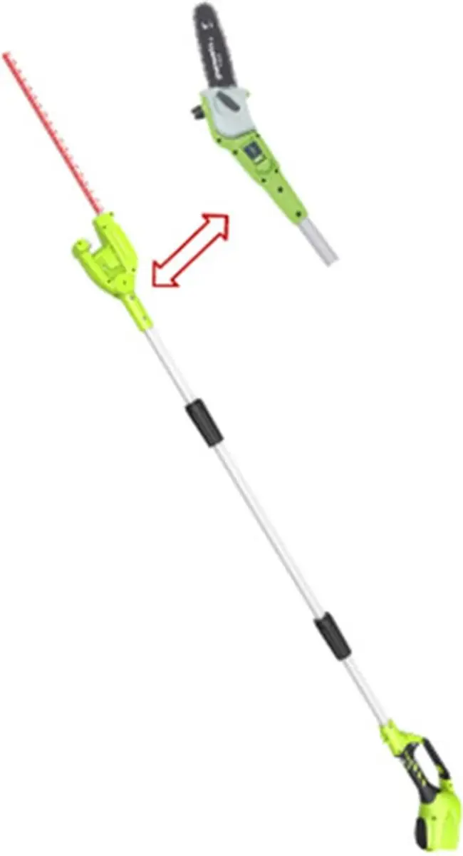 Greenworks Paalsnoeiset met heggenschaar 40 V