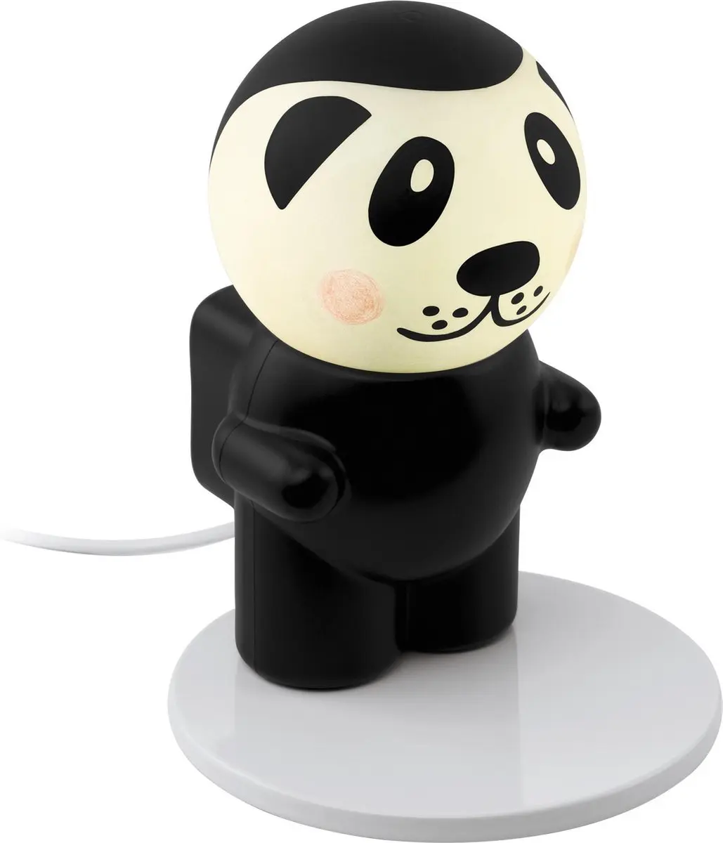 Eglo Fu Pan Tafellamp G4 - Staal/Kunststof - 15cm - Zwart/Wit - afbeelding 2 van 5