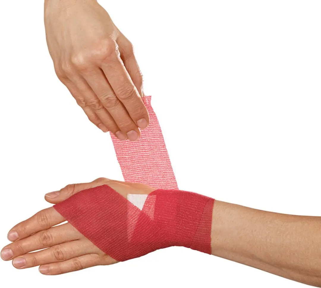 Hartmann Peha-haft Color Fixatiezwachtel - Rood