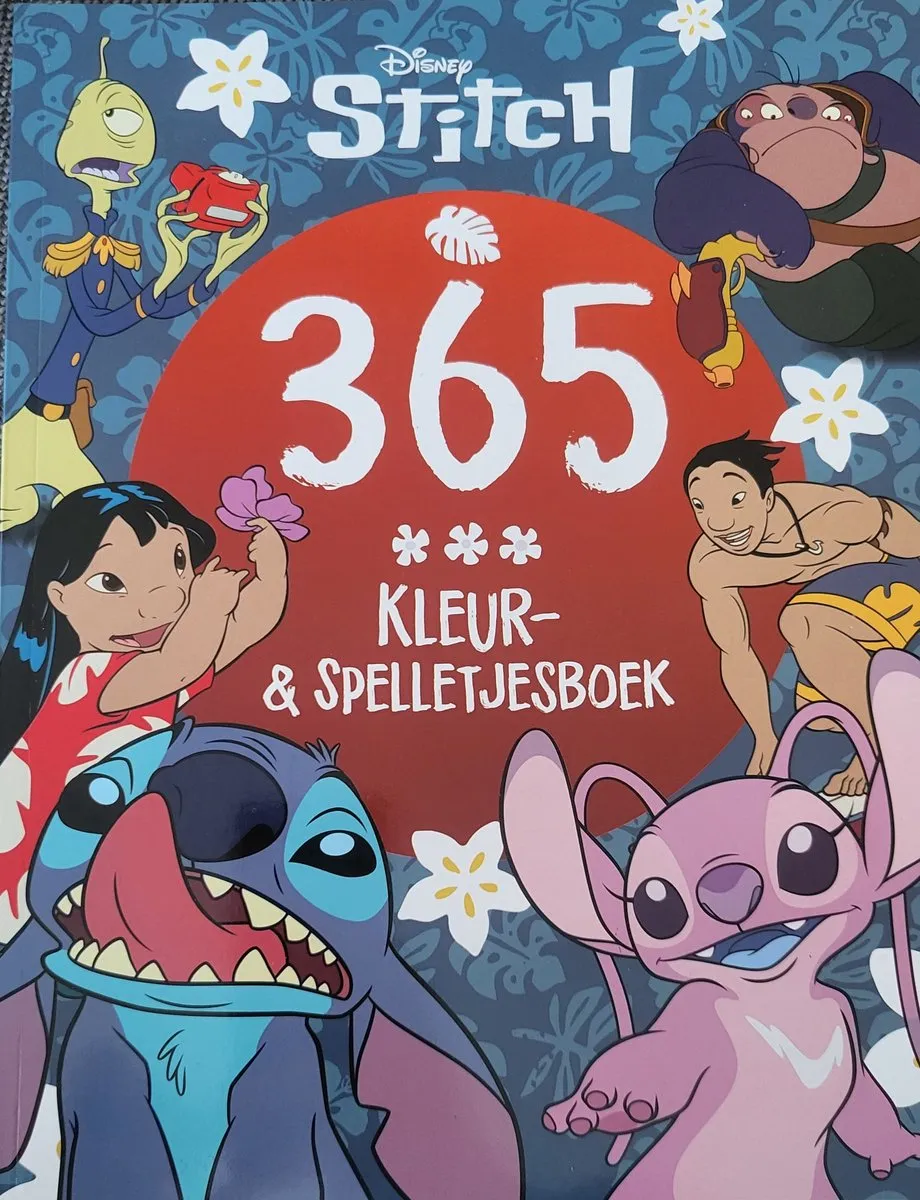 Disney Lilio en Stitch Kleur- en Spelletjesboek 240 Pagina's