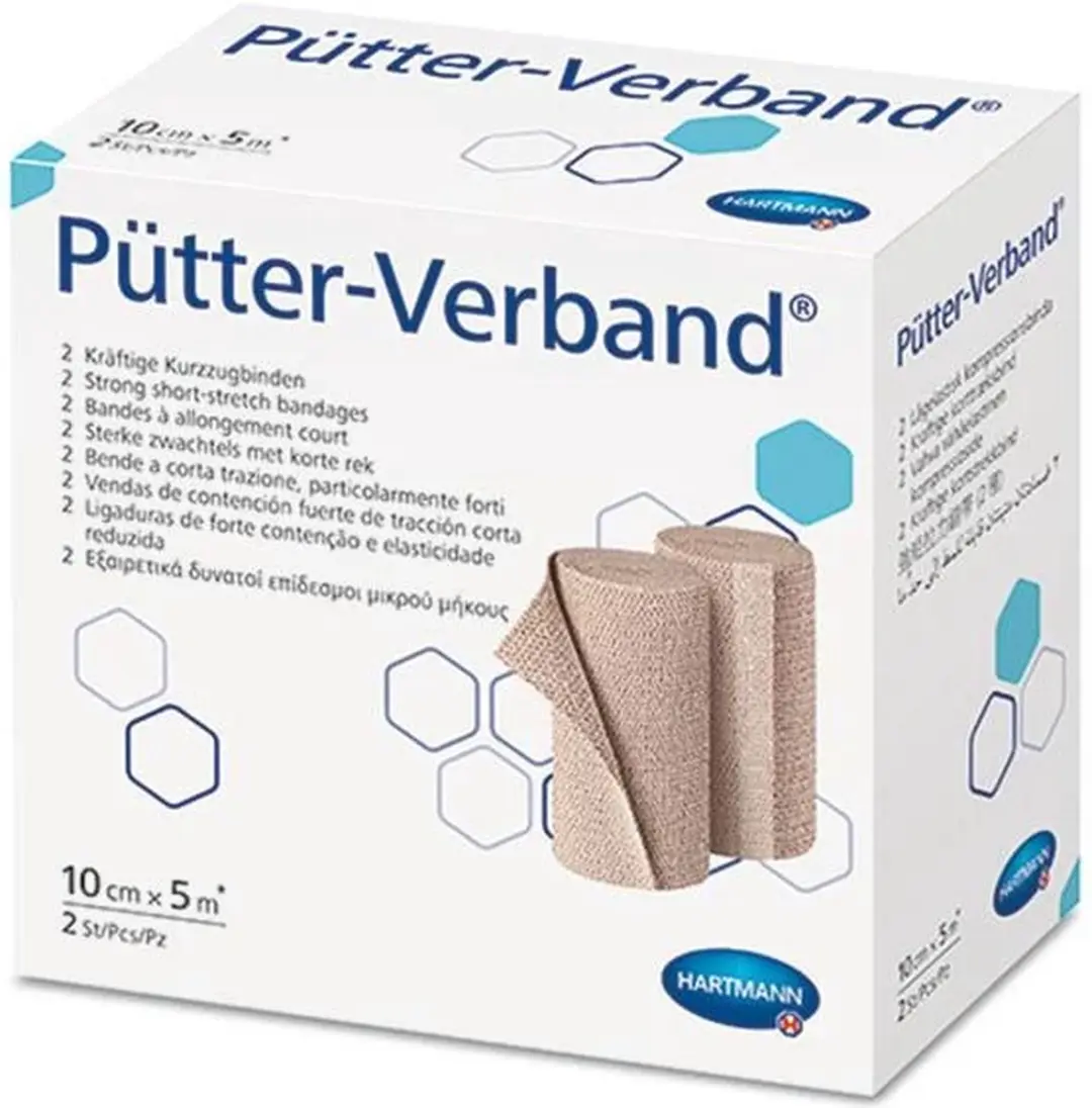 Hartmann PutterFlex DUO Bi-Elastische Korte Rek Zwachtel