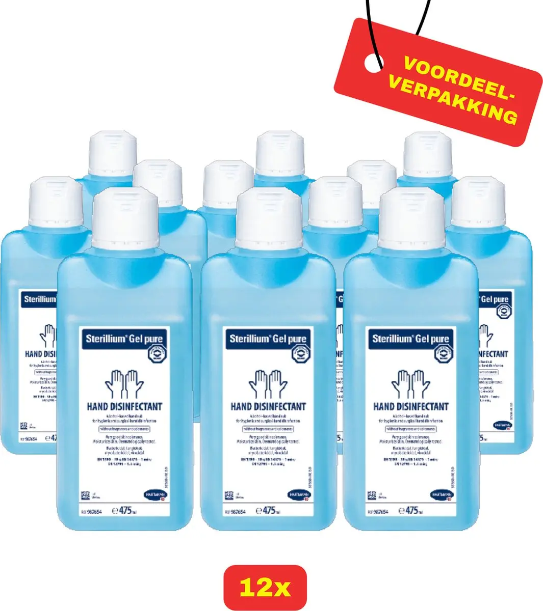 12 x Sterillium GEL. Handdesinfectant van Hartmann