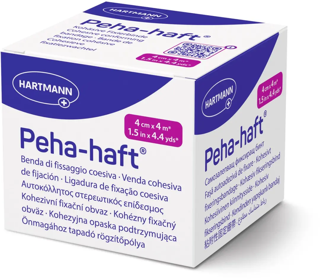 Hartmann Peha-Haft Fixatiezwachtel 4cm x 4m