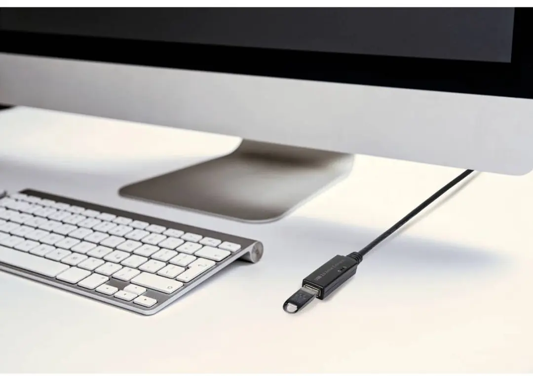 Renkforce RF-5231962 USB-C naar USB-A Kabel 5m - Zwart