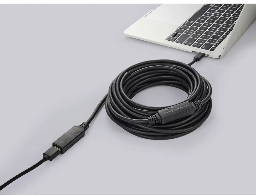 Renkforce RF-5231962 USB-C naar USB-A Kabel 5m - Zwart