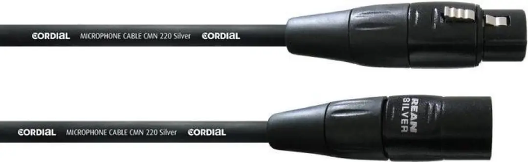 Cordial CIM 1 FM Microfoonkabel XLR M/V - Zwart - afbeelding 2 van 2