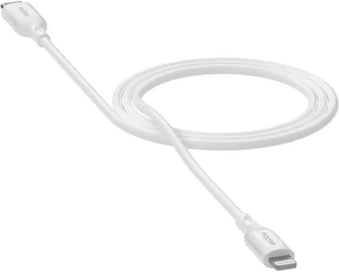 Mophie Essentials USB-C naar Lightning Kabel 60W 3 Meter Wit