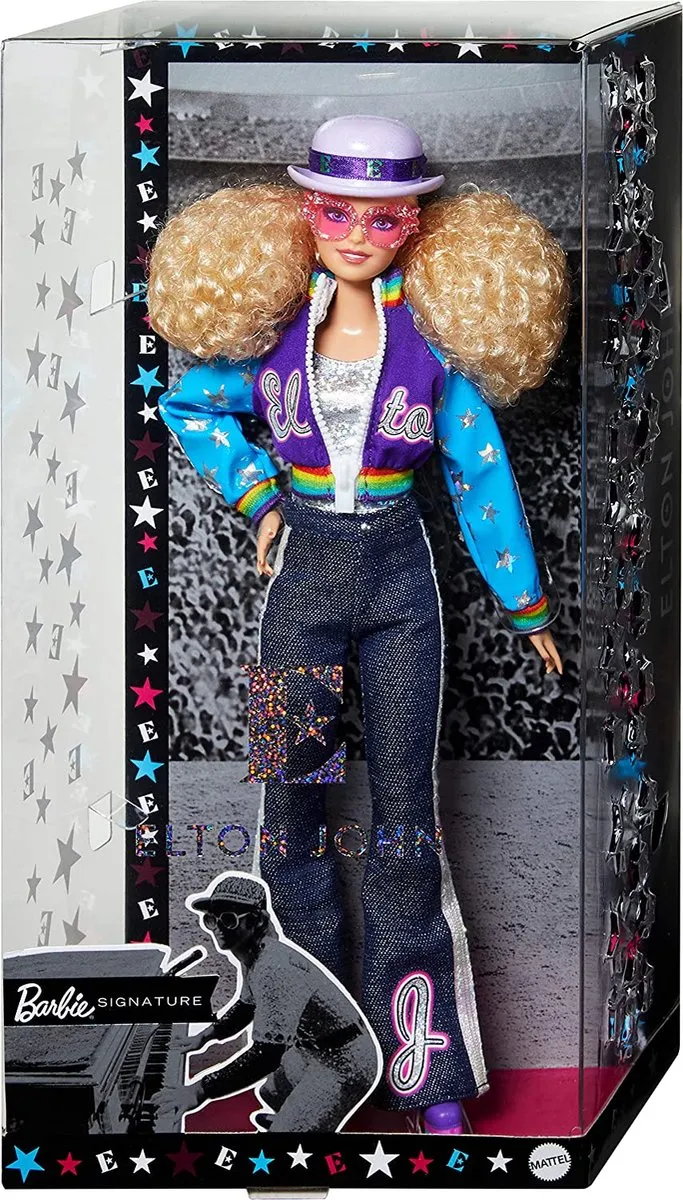 Barbie Elton John Pop - Meerkleurig