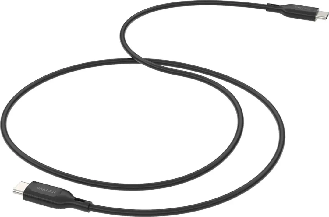 mophie USB-C naar USB-C 60W 1M - Zwart - afbeelding 3 van 6