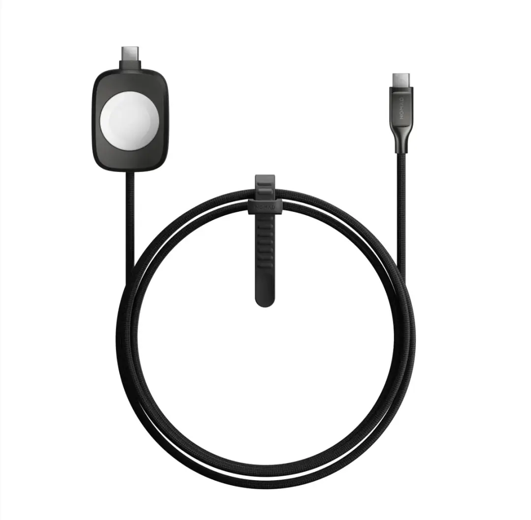 NOMAD Universele Kabel Apple Watch 1,5m Carbide