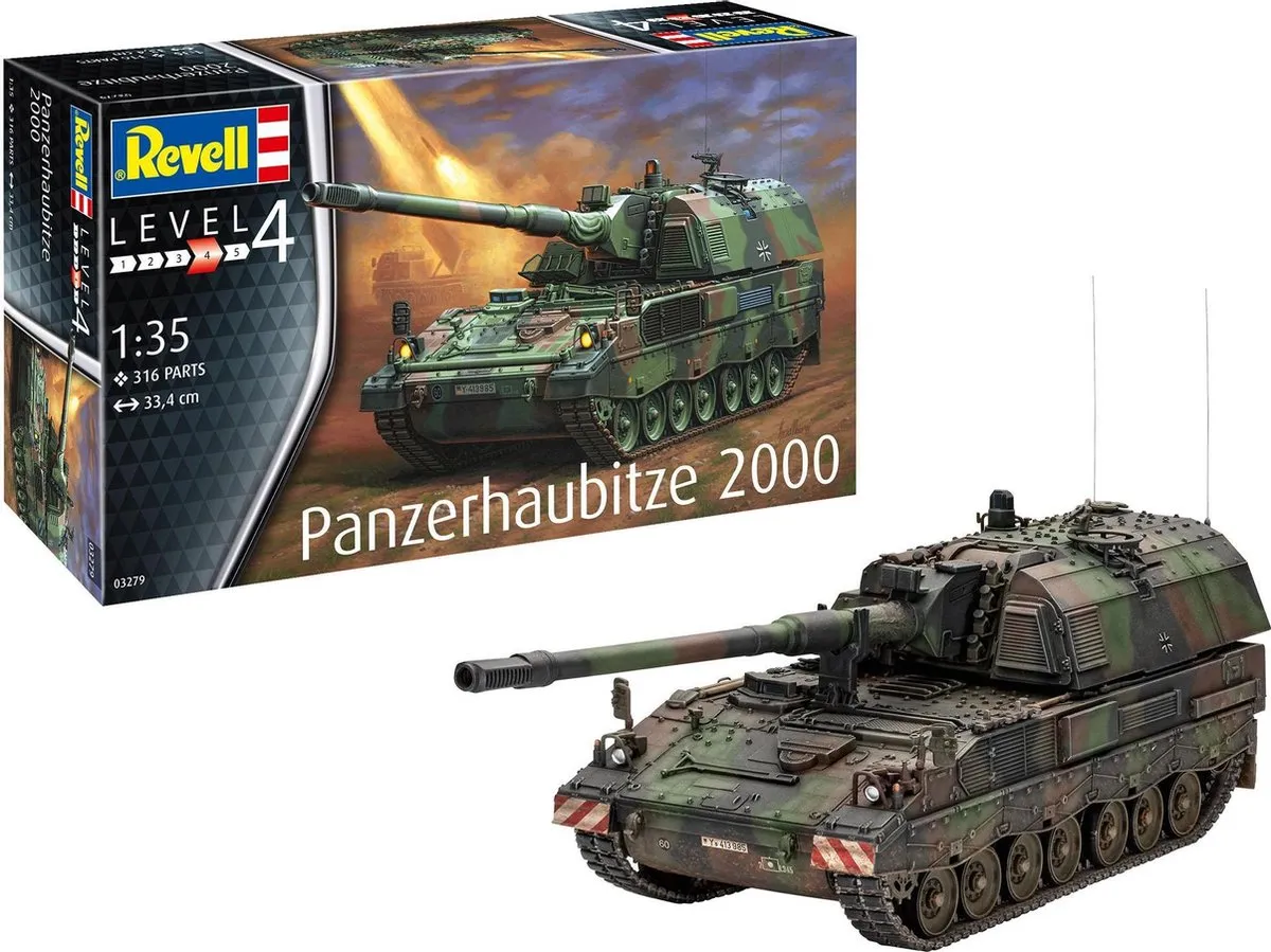Revell 03279 Panzerhaubitze 2000 Modelbouwpakket