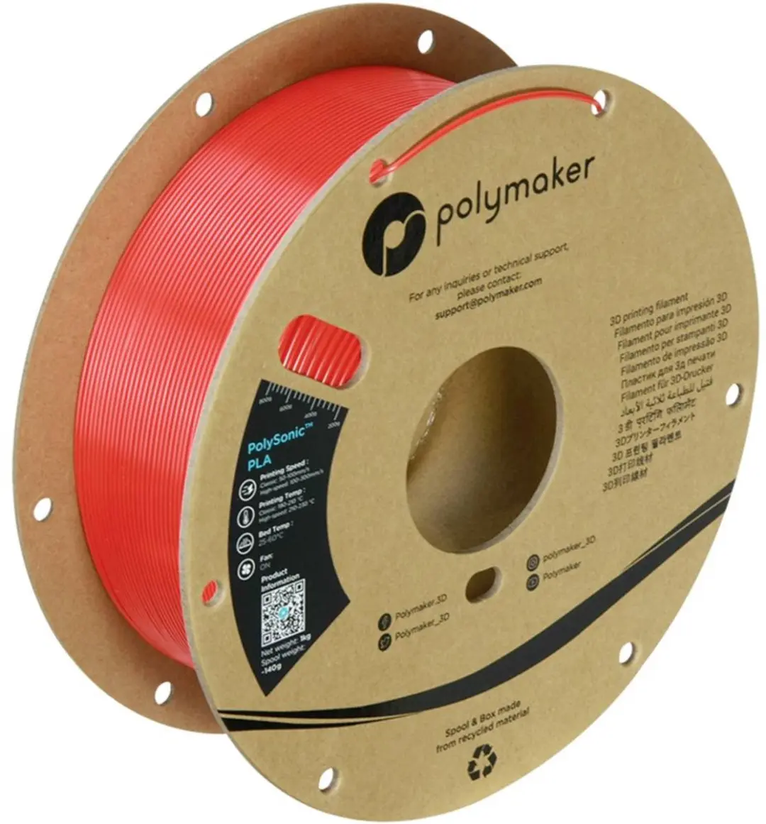 Polymaker PolySonic PLA Filament