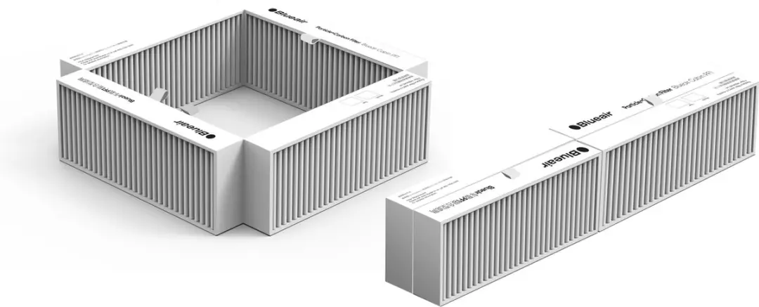 Blueair Deeltjes+ Koolstoffilter 501071 - 2 Stuks