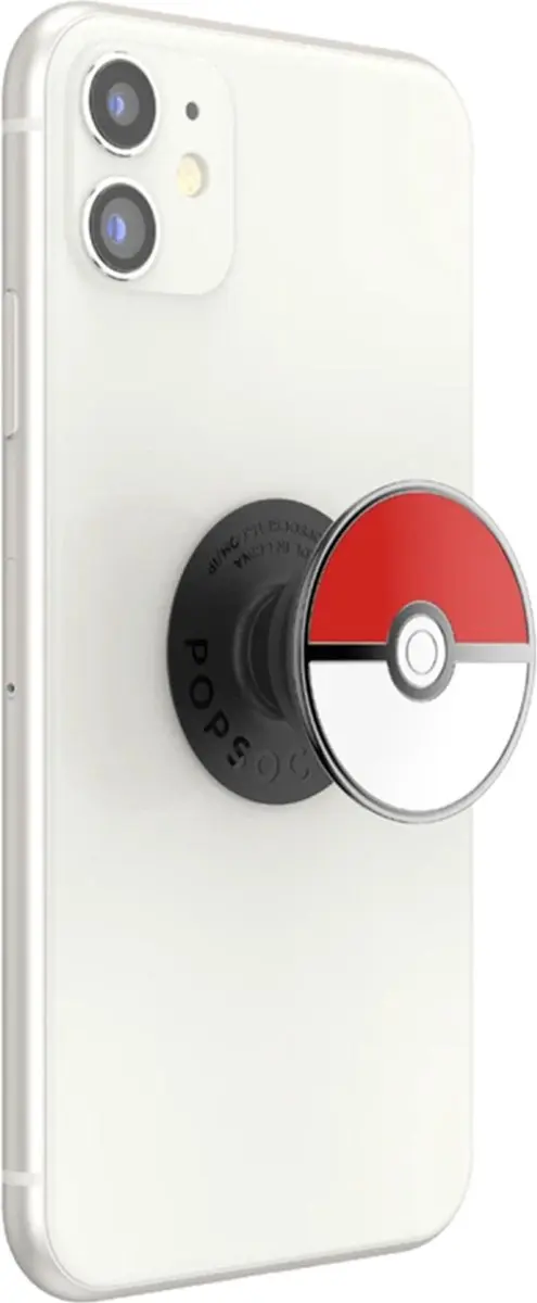 PopSockets PopGrip 840173719299 - Pokeball Enamel - Rood - afbeelding 5 van 6