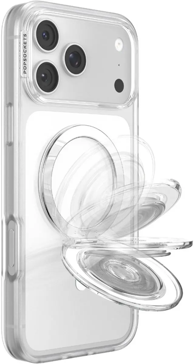 PopSockets PopGrip HS9Y2ZM/A - Magnetische Ring Kick-Out & Stand - Transparant - afbeelding 6 van 6
