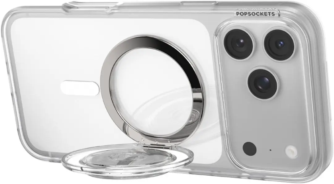 PopSockets PopGrip HS9Y2ZM/A - Magnetische Ring Kick-Out & Stand - Transparant - afbeelding 5 van 6
