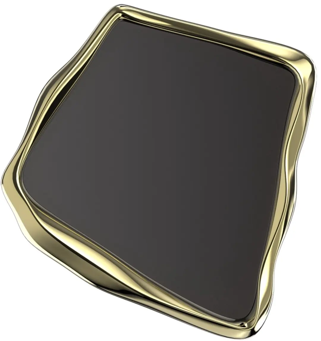 PopSockets PopTop Enamel Obsidian Cut - Telefoonbutton - Zwart - afbeelding 5 van 6