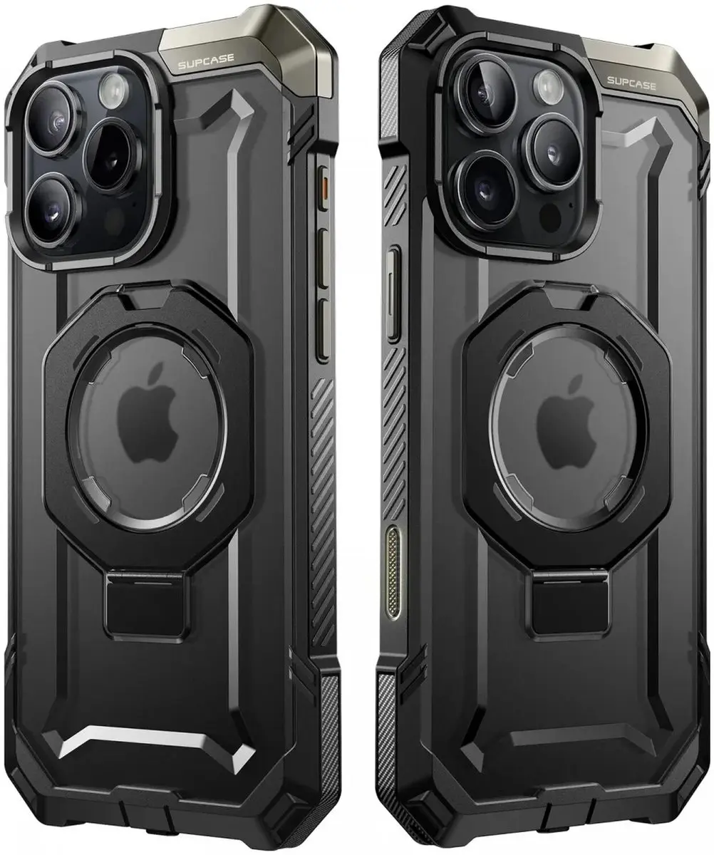 Supcase Unicorn Beetle Grip Hoesje iPhone 16 Pro - MagSafe/Qi2 - Zwart - afbeelding 6 van 6
