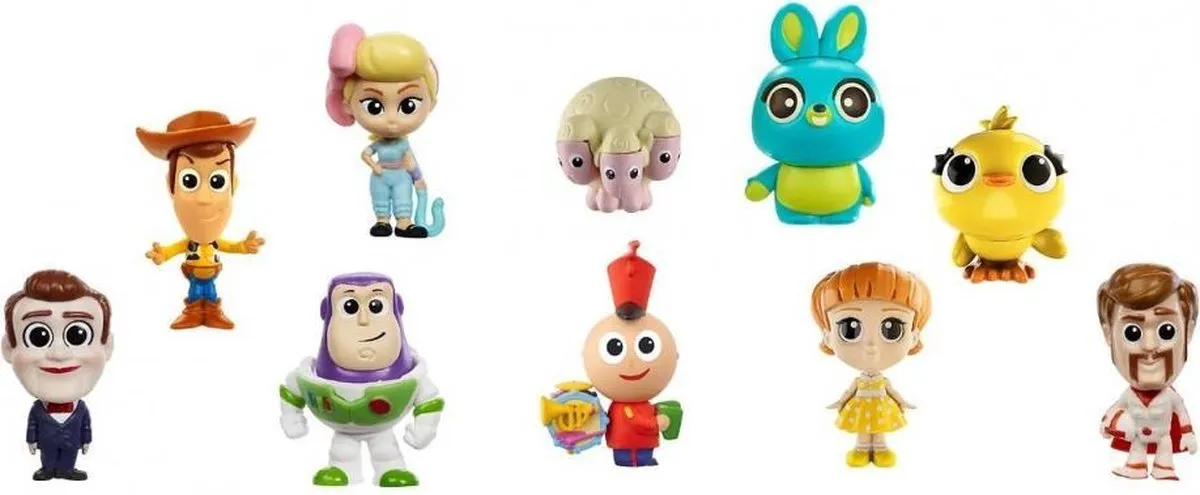 Toy Story 4 Speelfigurenset - 10 Stuks Multicolor