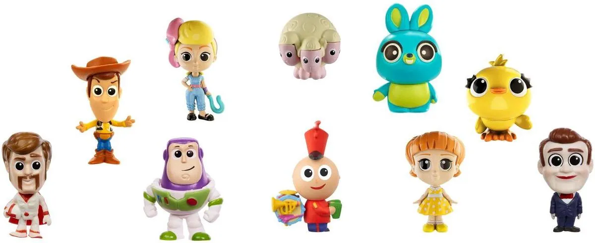 Toy Story 4 Speelfigurenset - 10 Stuks Multicolor
