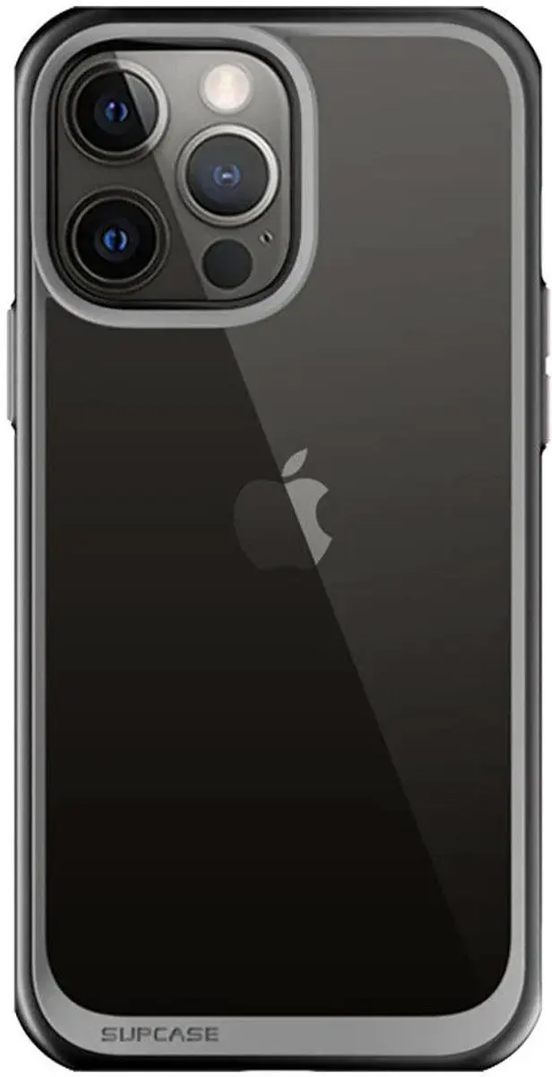 Supcase Unicorn Beetle Style Hoesje iPhone 13 Pro - Transparant Zwart - afbeelding 5 van 6