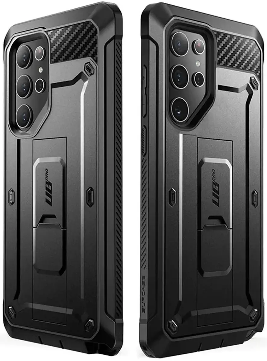 Supcase i-Blason Unicorn Beetle Pro Case Samsung Galaxy S24 Ultra - Zwart - afbeelding 4 van 6