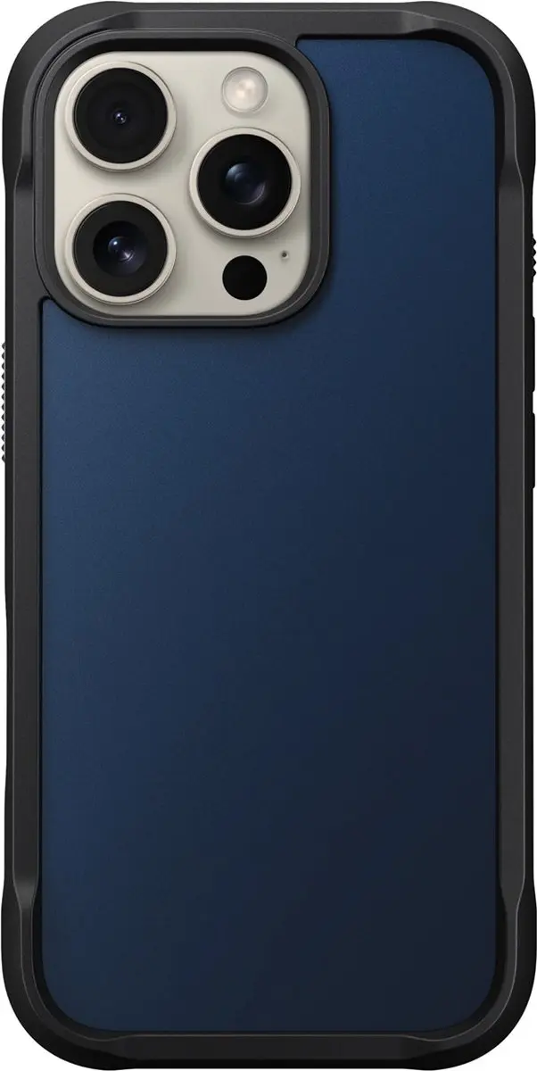 NOMAD NM01382485 iPhone 16 Pro Hoes - Blauw