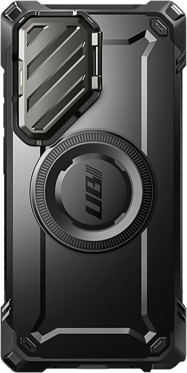 Supcase UB Pro MagXT Hoesje Samsung Galaxy S24 Ultra - Zwart - afbeelding 2 van 6