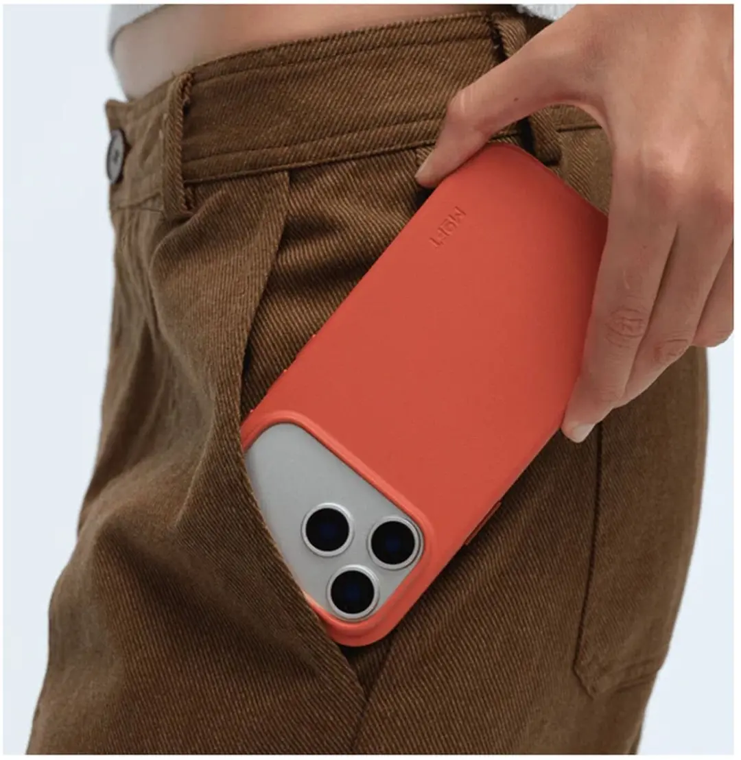 MOFT MOVAS Snap iPhone 17 Pro Hoesje - Rood