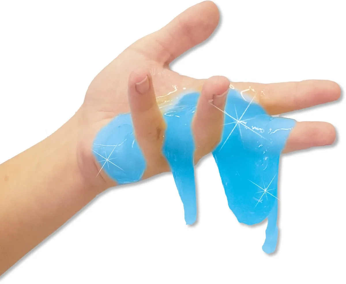 SES Creative Marble Slime - 200g - Blauw & Roze