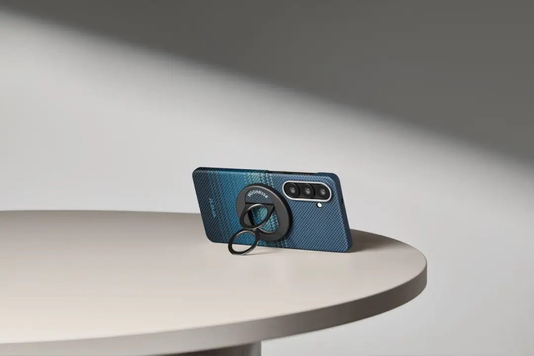 Pitaka Edge Case Samsung Galaxy S26 Plus - 600D Aramidevezel - Blauw Moonrise
