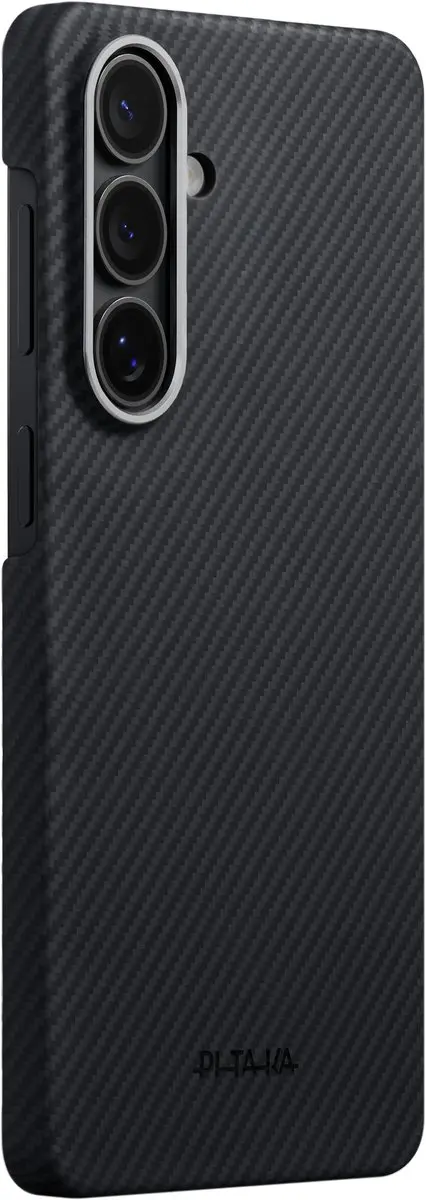 Pitaka Edge Case Samsung Galaxy S26 Plus - MagSafe - 600D Aramidevezel - Zwart